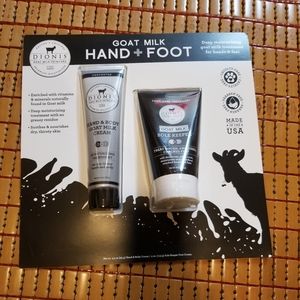 Dionis Goat milk hand foot cream 2 pack set